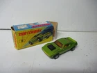 Matchbox Lesney Superfast SF9 AMX Javelin- lime, unpainted base, boxed