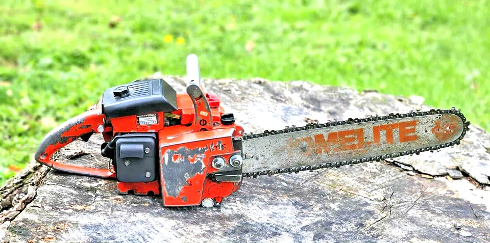 Vintage Homelite Super XL Automático Funciona Bien Video Bajo Descripción Foto 2 de 4