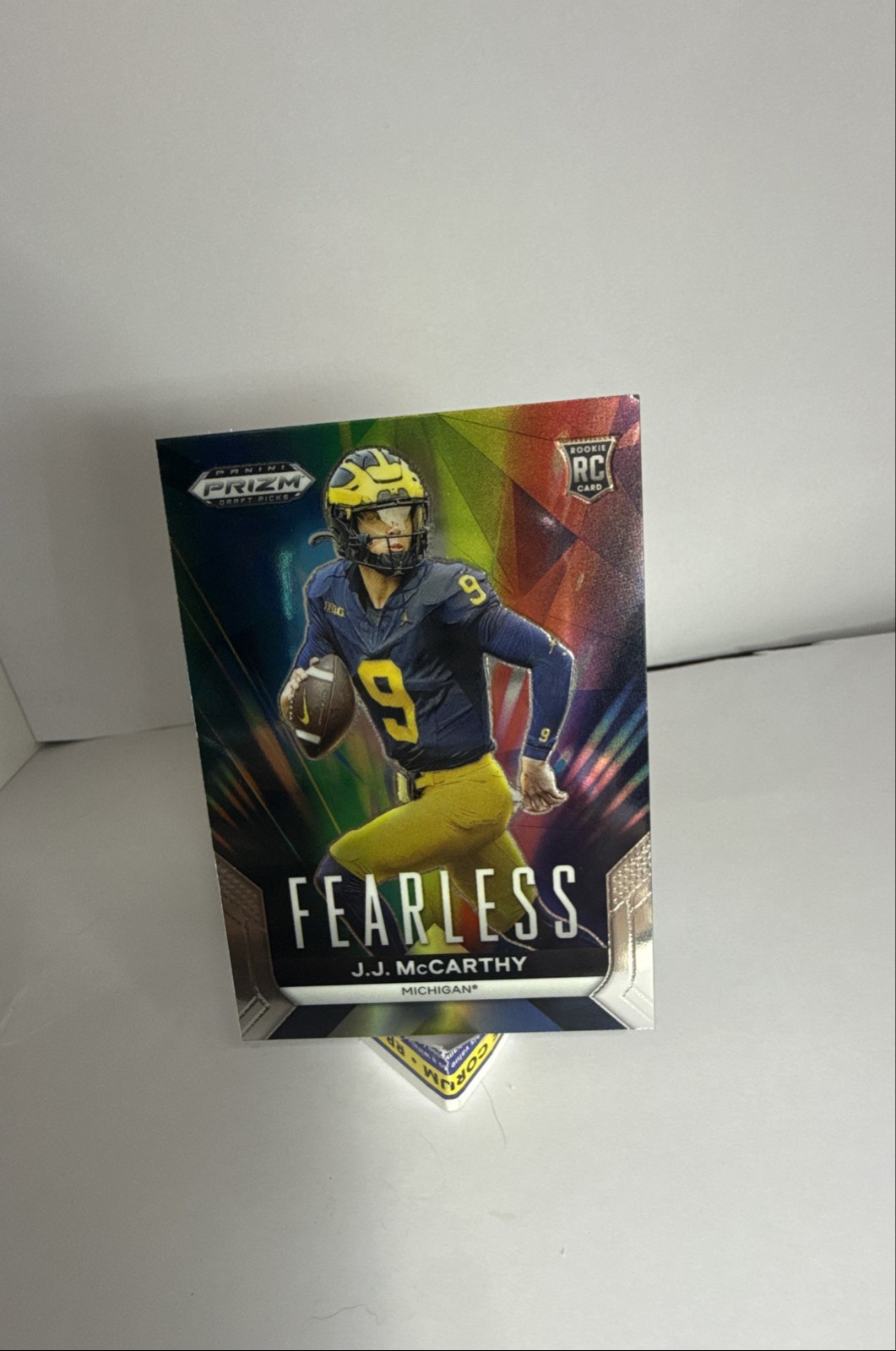 2024 Panini Prizm Draft Picks - Fearless J.J. McCarthy #F-JJM (RC)