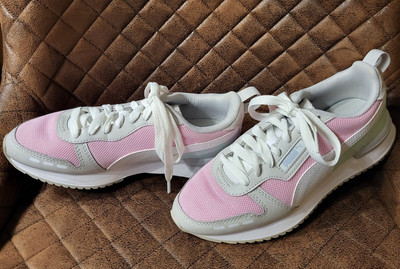 Puma Sneaker, Soft foam, rosa/mint/weiß, Neuwertig, Gr. 38 (fällt kleiner aus)