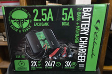 Brand New Schumacher 2-bank Maintainer Battery Charger 2.5a5a Fro1537 Nib