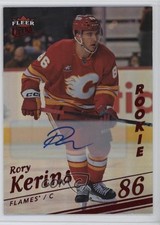 2025 Upper Deck Fleer Ultra Rookies Red Rainbow Foil 2/10 Rory Kerins Auto s5s