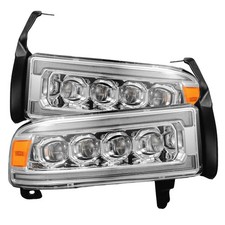 For 94-01 Dodge Ram 150094-02 Ram 25003500 Nova-series Led Headlights Chrome For 94-01 Dodge Ram 150094-02 Ram 25003500 Nova-series Led Headlights Chrome