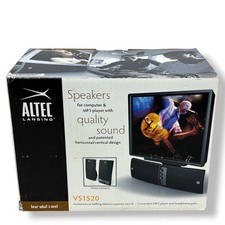 Altec Lansing VS1520 2.0 Computer Speakers New 