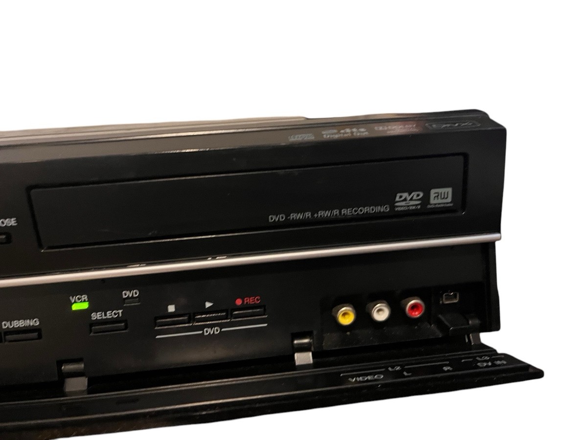 Toshiba DKVR60KU DVD Recorder VCR Combo 1080p Upscale HDMI