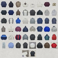 The North Face + Tommy Hilfiger & Mixed Brands Mens Job Lot 50 Items Wholesale