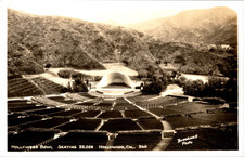 Vintage Hollywood Bowl RPPC Seating 20,000 Brookwell Photo No. 360