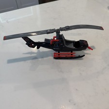 Vintage 1983 Fang Helicopter G.I. GI Joe Cobra Complete ARAH  Broken  READ