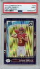 2024 Donruss Optic Jayden Daniels PURPLE SHOCK Prizm Rookie RC #248 PSA 9 Mint