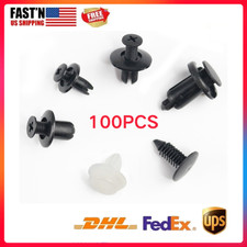 100 Pcs Set Bumper Fender Liner Push Type Retainer Clips Fastener For Honda Car 100 Pcs Set Bumper Fender Liner Push Type Retainer Clips Fastener For Honda Car