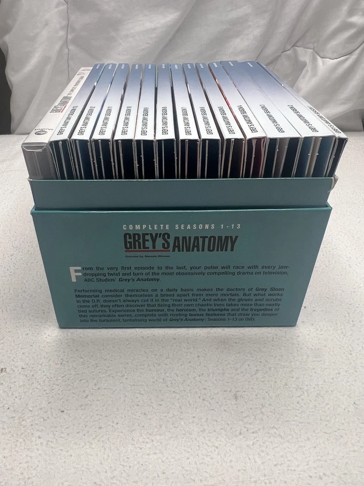 Grey's Anatomy DVD's Boxed Set of Seasons 1 - 14 Good Condition Read Description - image 3 of 4