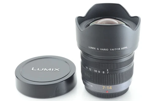 **Exc+++** Panasonic LUMIX G VARIO 7-14mm F4.0 ASPH. H-F007014 from Japan #B681
