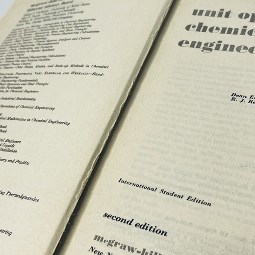 Unit Operations of Chemical Engineering by W McCabe & J Smith Int Student Editon - Picture 9 of 22