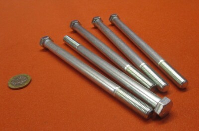 Cap Screw Bolt, GRADE 5, PT, Zinc Plated 7/16''-20 x 6.50'' Length, 5 Pc