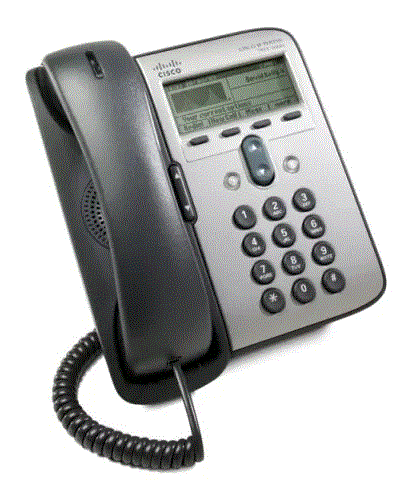 Lot of 4 CISCO IP PHONE 7911 7911G Latest Firmware.Tested with stand - Picture 1 of 1