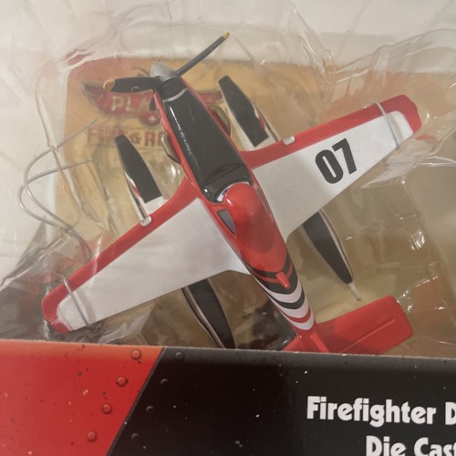 Disney Planes Fire Rescue Fire Fighter Dusty And Chug Die Cast Plane Open Box - Picture 2 of 6