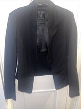 Guess Fitted Jacket Blazer Medium So Sexy So Sleek Gawjus Size M