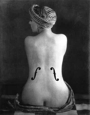 Ingres's Violin : Man Ray : 1924 : Archival Quality Art Print
