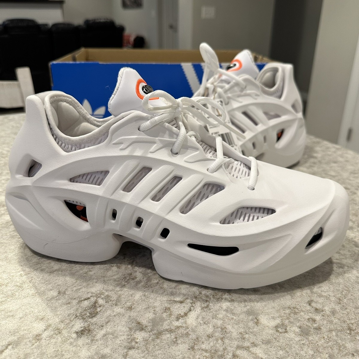 Size 11.5 - adidas AdiFOM Climacool Low Crystal White | Foam