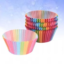 100PCS Usa E Getta Torta Tazza Della Torta Della Focaccina Di Linea