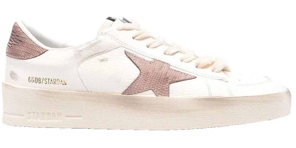 Golden Goose Leather Athletic Shoes for Women