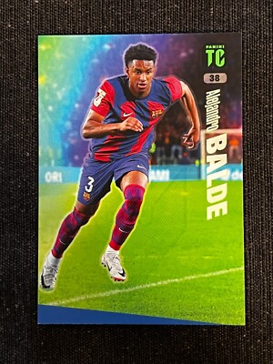 CARD PANINI TOP CLASS 2024 FOOTBALL ALEJANDRO BALDE BARCELONA # 38 MINT