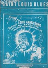 Saint Louis Blues Sheet Music Louis Armstrong 1955 Handy Brothers Music Co.