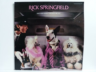 Rick Springfield   LP   Success Hasn't Spoiled Me Yet / RCA AYL1-4767