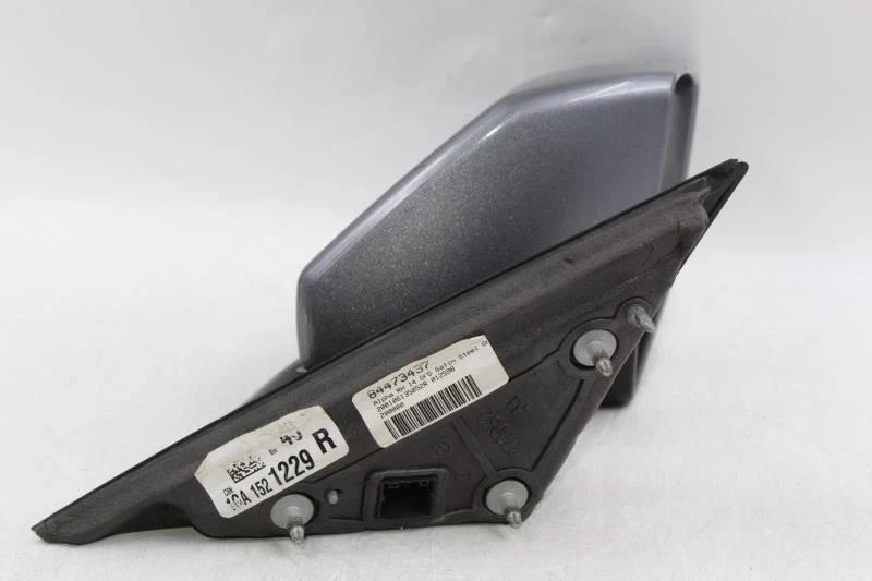 Espelho cinza aço acetinado lateral direito do passageiro compatível com 2020 Cadillac CT4 OEM #21084 - Imagem 2 de 4