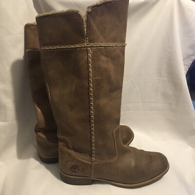 TIMBERLAND Leather Ladies Boots, Size UK:7-EU:40 Used UK