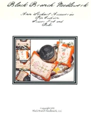 Black Branch Needlework ANN LOCKART ACCESSORIES, 1842 3 Cross Stitch Charts Only