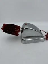 Vintage Chrome Boot Valet /Polisher Model #62 With Original Brush Beck Inc Works