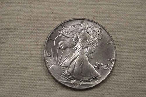 1991 U.S American Silver Eagle 1 Ounce .999 Gem Choice Unc