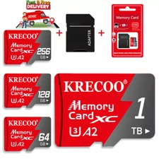 Micro SD Ultra Memory Card 64/128GB 256GB 1TB Class 10 SDXC TF Wholesale Pricing