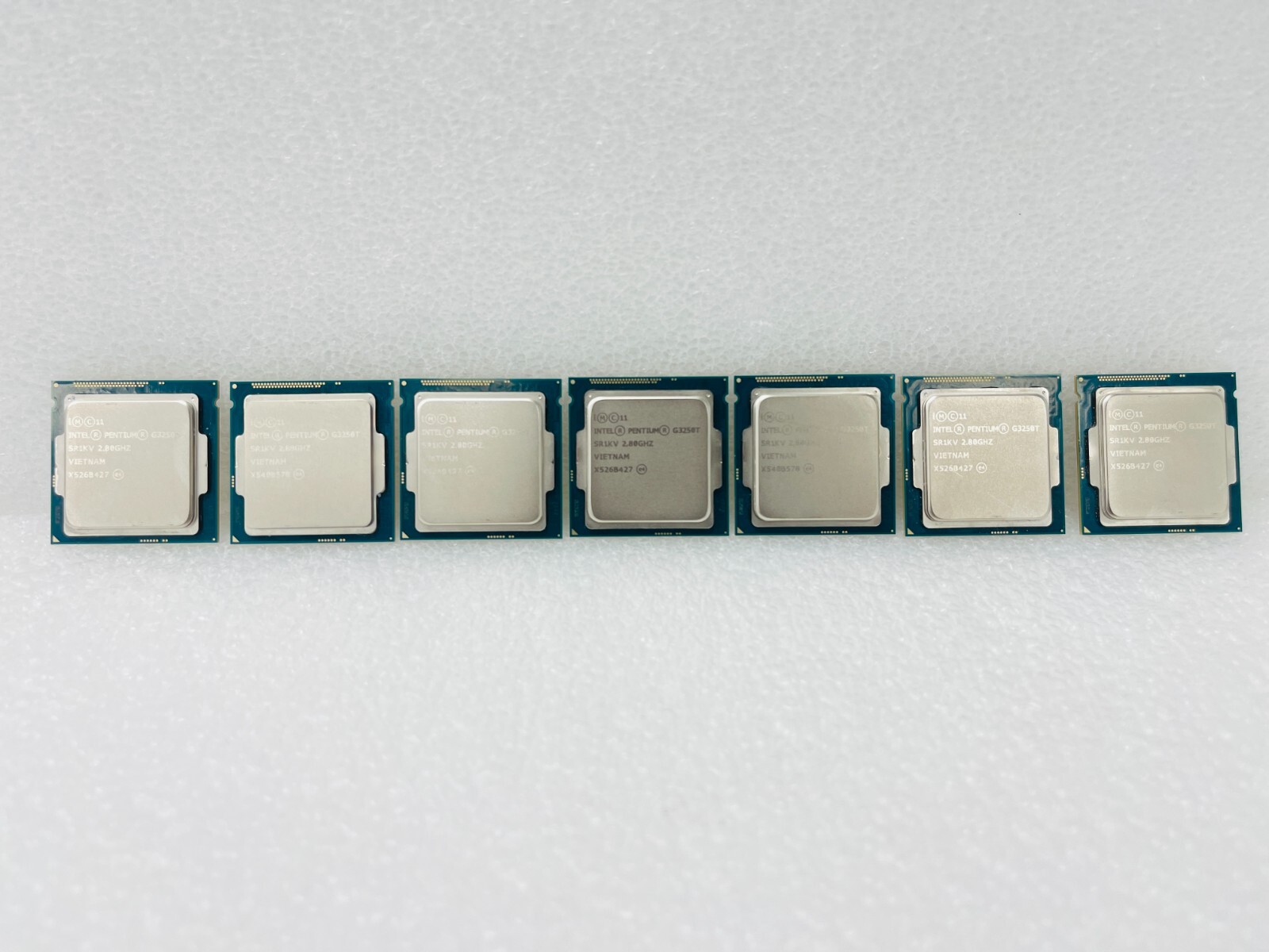 LOT OF 8 INTEL Pentium G3250T CPUs - 2.80 GHz LGA 1150 SR1KV / USED | eBay