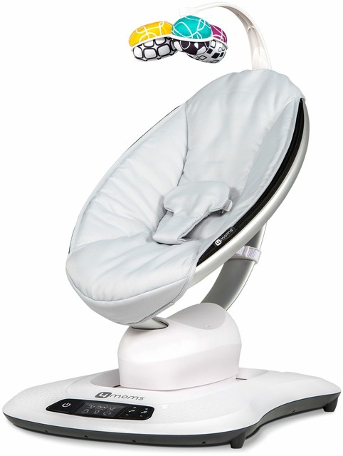 grey baby rocker