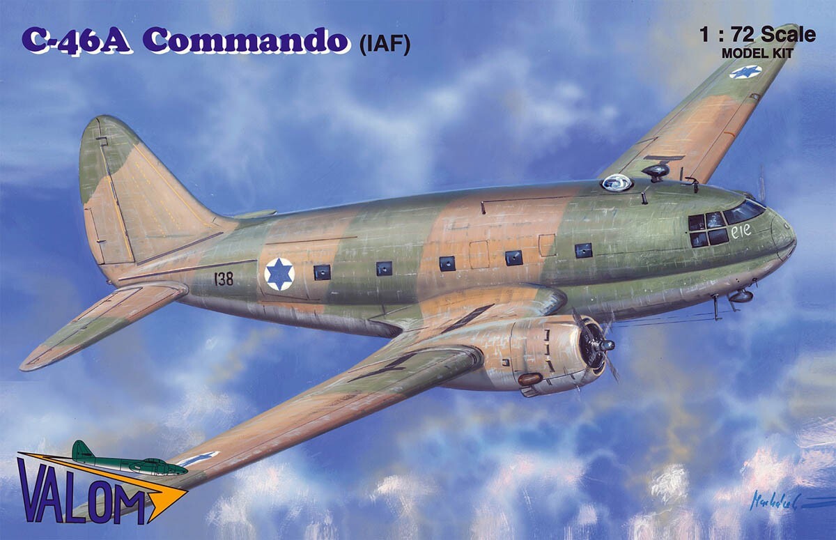 Valom Models 1/72 Curtiss C-46 Commando (IAF) Model Kit | eBay