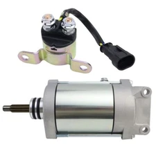 For Polaris Starter Motor with Solenoid Relay RZR XP 900 2013 19487