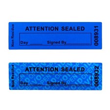 Non Transfer Tamper Evident Security Void Seals/Stickers High Security Tamper...