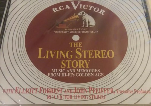 THE LIVING STEREO STORY CD PROMO RCDJ 61909-2 RCA VICTOR RARE, SEALED free shpg - Picture 3 of 5