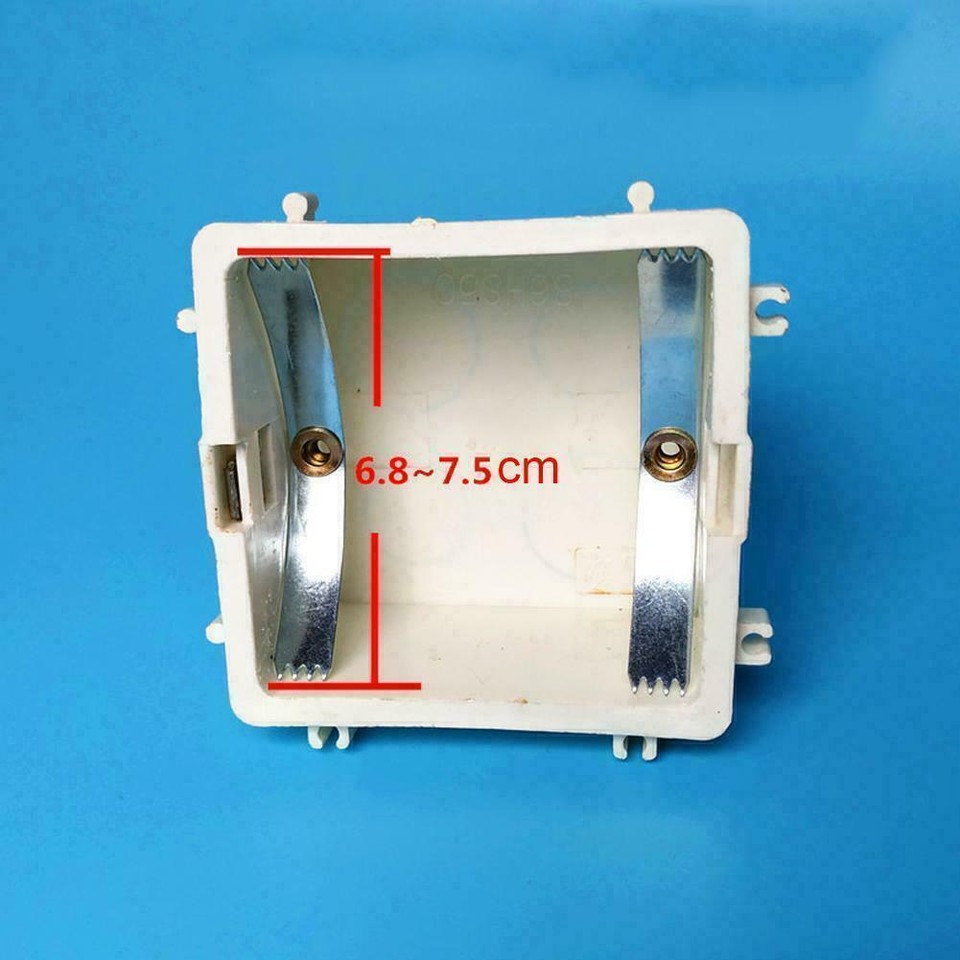 10x Wall Box Repair Screw Steel Junction Fixed Socket W SALE Mount