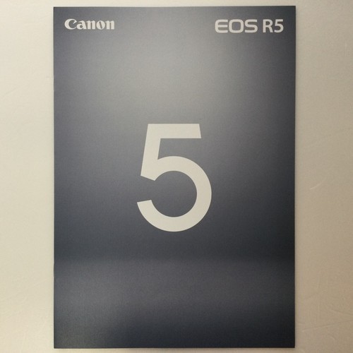 Canon EOS R Series Japanese Brochures mirrorles Cameras R R3 R5 R6 R7 R8 R10 R50 - Picture 37 of 56