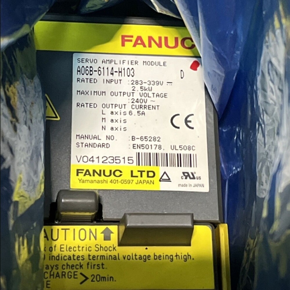 FANUC A06B-6114-H104 サーボドライバ A06B-6114-H104 Fanuc Servo Amplifier Module 40i ¦ CNC