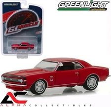 GREENLIGHT 13230A 1:64 1967 CHEVROLET CAMARO "YENKO" RALLY RED MUSCLE CARS 21