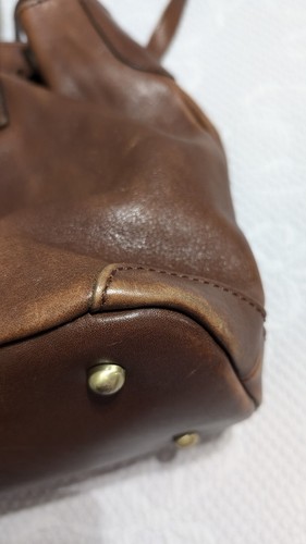 Patricia Nash Purse/Tote Leather Drawstring Tassel Witney Brown - Picture 11 of 17