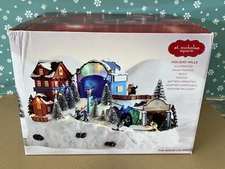 St. Nicholas Square Village ~2021  HOLIDAY HILLS ~ Lights/Music/Motion  ~ NIB