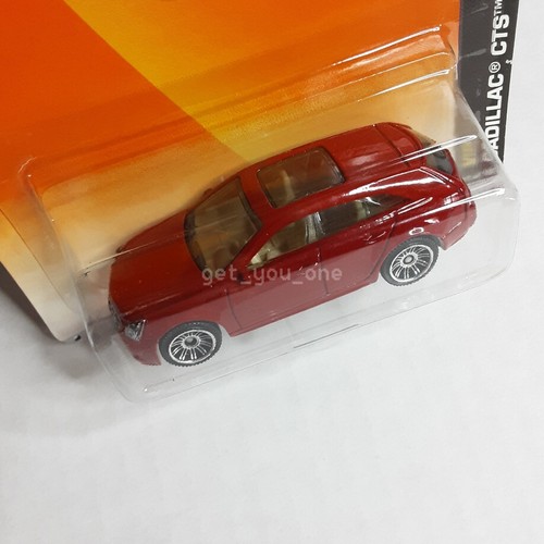 NUOVO 2010 Matchbox CADILLAC CTS WAGON auto rossa VIP #1/6 #31/100 pressofuso 1:64 - Foto 2 di 9