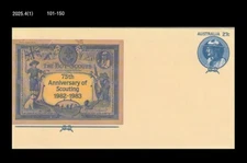 75th Anniversary Scouting,Boy Scout,History,Australia Postal Cover,PSC