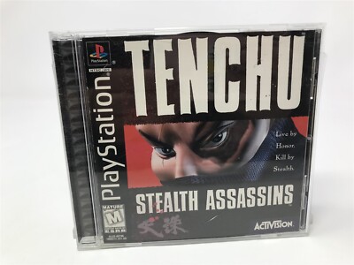 Tenchu: Stealth Assassins Sony Playstation 1 PS1 - In Box Missing Manual Inside