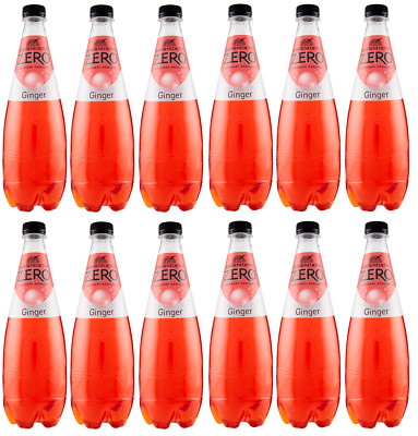 12x San Benedetto Ginger Zero Erfrischungsgetränk Ingwergeschmack PET 75cl